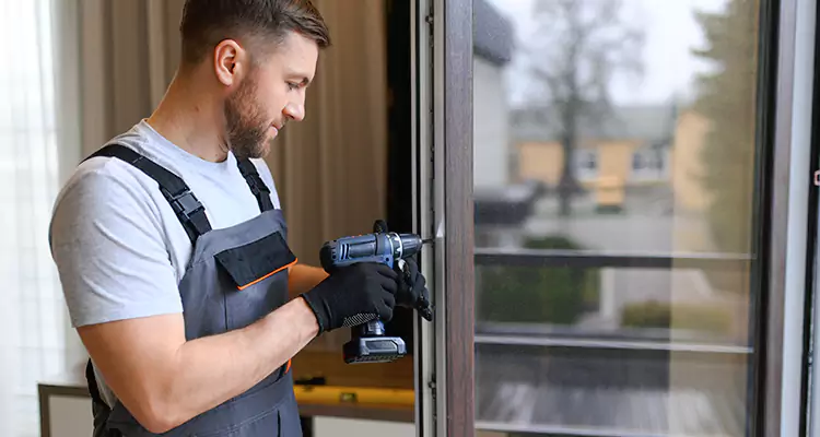 Sliding Screen Door Handle Repair in Safety Harbor, FL