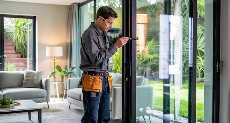 Sliding Door Jamb Lock Repair in Safety Harbor, FL