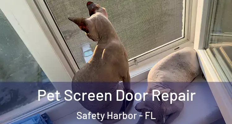 Pet Screen Door Repair Safety Harbor - FL
