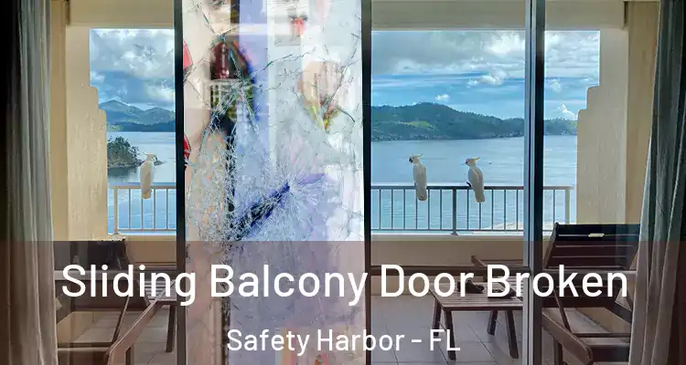 Sliding Balcony Door Broken Safety Harbor - FL
