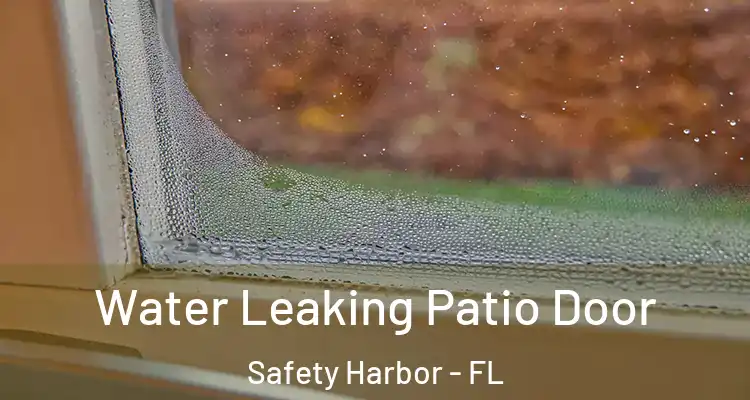 Water Leaking Patio Door Safety Harbor - FL